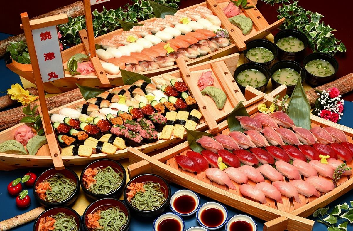 マイカープラン　焼津15種寿司・石垣いちご狩り食べ放題と絶景日本平を楽しもう！